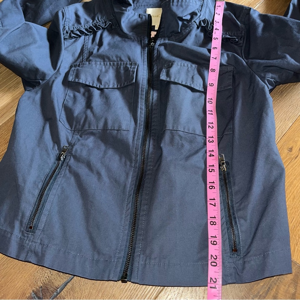 Modcloth Utility Jacket Ruffled - image 6